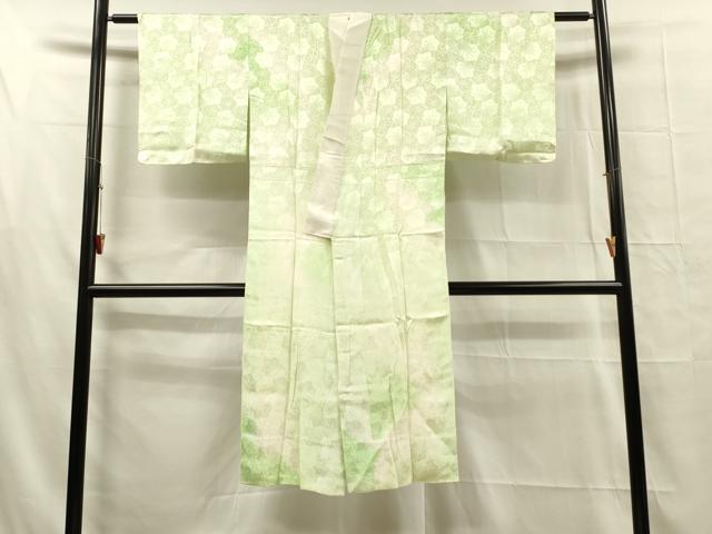 平和屋着物■長襦袢　袷　楓地紋　暈し染め　正絹　逸品　DABG1528ya