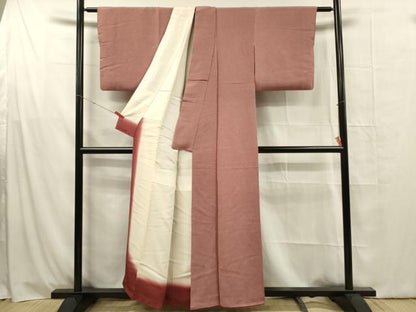 平和屋着物■伝統工芸士 砂川健一 江戸小紋 鮫小紋柄 鬼しぼ縮緬 正絹 逸品 DABG1613ya