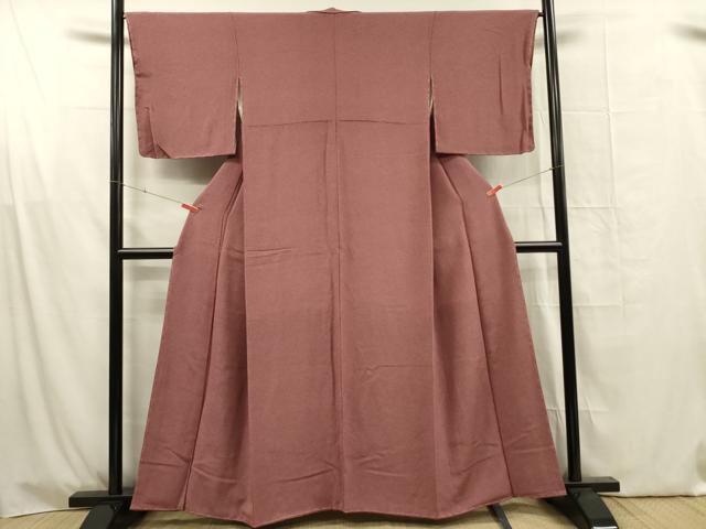平和屋着物■江戸小紋 鮫小紋柄 鬼しぼ縮緬 正絹 逸品 DABG1626ya