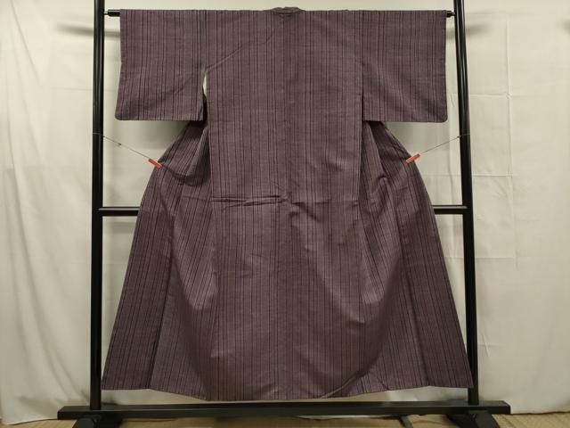 平和屋着物■上質な紬　間道　正絹　逸品　DABG1630ya