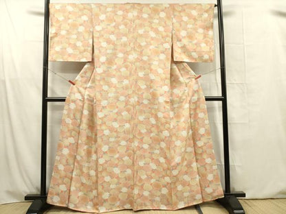 平和屋着物■上質な小紋　菊尽くし　正絹　逸品　DABG1637ya