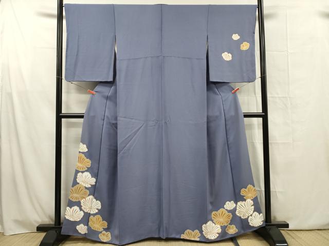 平和屋着物■訪問着　舞花文　金彩　正絹　逸品　DABG1647ya
