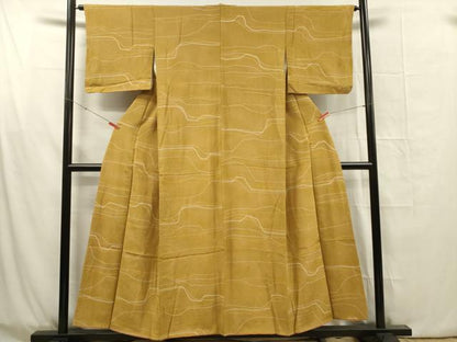 平和屋着物■上質な小紋 抽象文様 正絹 逸品 DABG1653ya