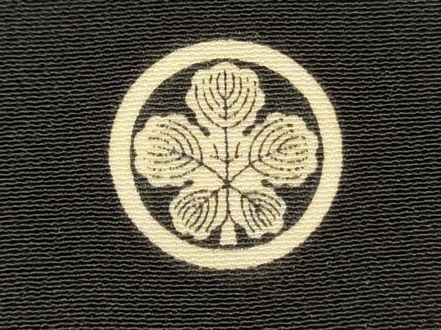 平和屋着物■豪華黒留袖 刺繍 松葉文 金彩 正絹 逸品 DABG1658ya