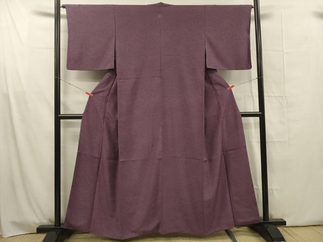 平和屋着物■江戸小紋　風景花松文　正絹　逸品　DABG1670ya