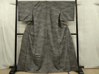 平和屋着物■上質な紬　変わり間道　そごう百貨店扱い　正絹　逸品　DABG1673ya