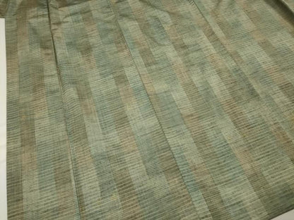 平和屋着物■上質な紬　抽象文様　やまと誂製　正絹　逸品　DABG1675ya