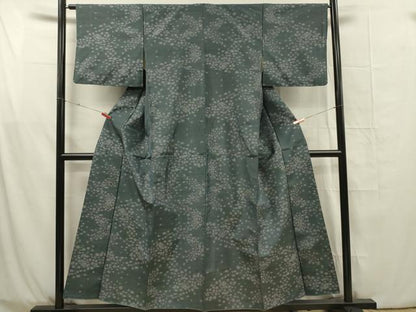 平和屋着物■本場大島紬　7マルキ　霰文　正絹　逸品　DABG1684ya
