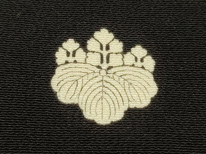 平和屋着物■豪華黒留袖　飛鶴風景花文　金彩　正絹　逸品　DABG1688ya