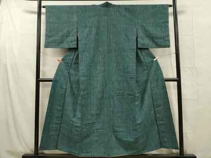 平和屋着物■上質な紬　間道　正絹　逸品　DABG1690ya