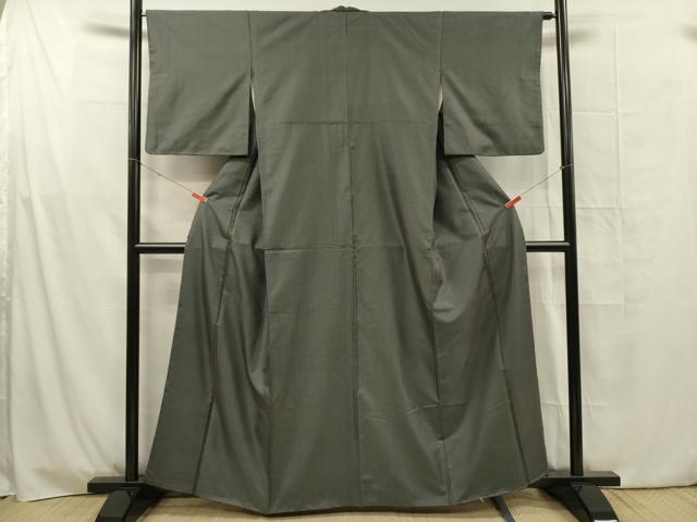 平和屋着物■上質な紬　十字絣　正絹　逸品　DABG1697ya