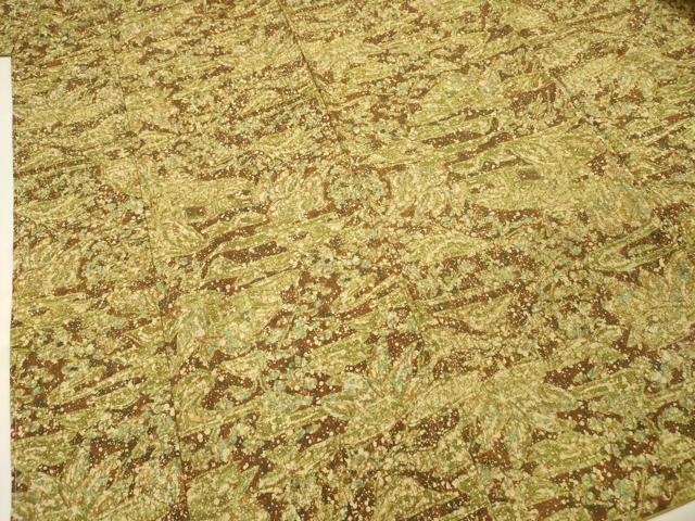 平和屋着物■上質な小紋　霞文　正絹　逸品　未使用　DABG1702ya