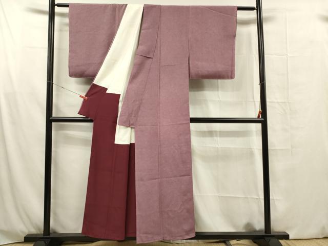 平和屋着物■江戸小紋　鮫小紋柄　正絹　逸品　DABG1712ya