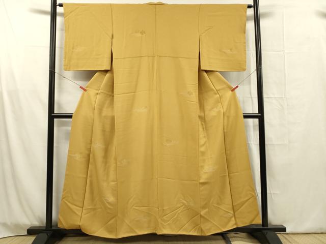 平和屋着物■上質な小紋　桐　金銀糸　正絹　逸品　DABG1750ya