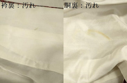 平和屋着物■上質な小紋　花鳥文　正絹　逸品　DABG1781ya