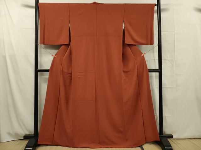 平和屋着物■上質な小紋　大小あられ　正絹　逸品　DABG1789ya