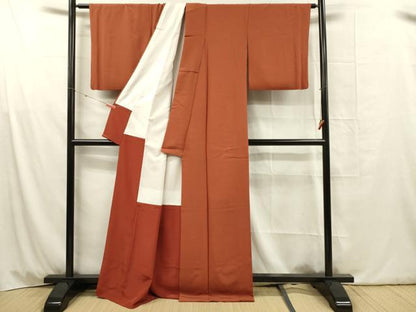 平和屋着物■上質な小紋　大小あられ　正絹　逸品　DABG1789ya
