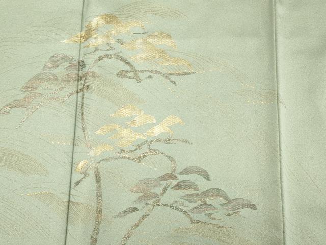 平和屋着物■訪問着　竹屋町刺繍　枝松　金彩　正絹　逸品　DABG1825ya