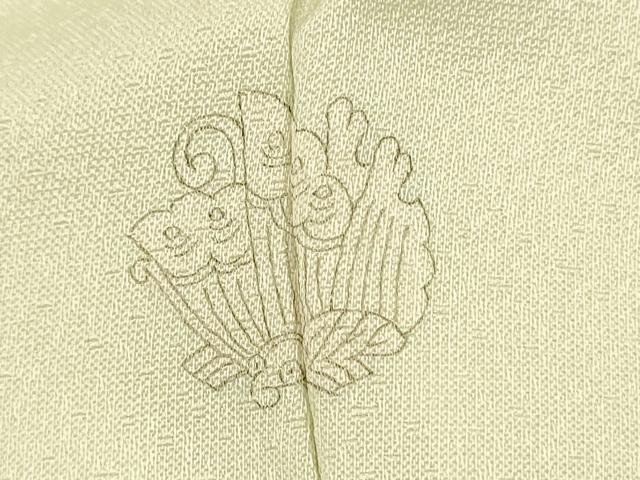 平和屋着物■訪問着　刺繍　花鳥文　暈し染め　金糸　正絹　逸品　DABG1983ya