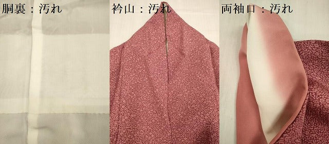 平和屋着物■江戸小紋　草花文　正絹　逸品　DABG1986ya