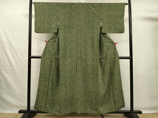 平和屋着物■上質な小紋　宝尽くし花文　正絹　逸品　DABG1998ya