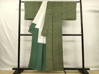 平和屋着物■上質な小紋　宝尽くし花文　正絹　逸品　DABG1998ya