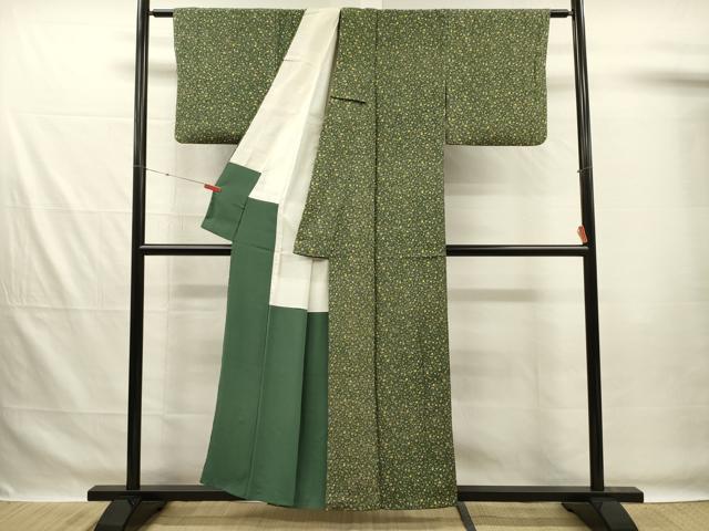 平和屋着物■上質な小紋　宝尽くし花文　正絹　逸品　DABG1998ya