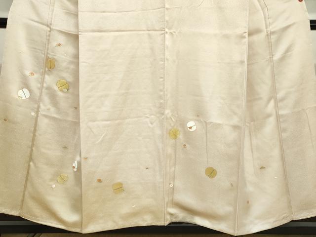 平和屋着物●訪問着　駒刺繍　抽象文様　暈し染め　金彩　正絹　逸品　未使用　DABG2103ud