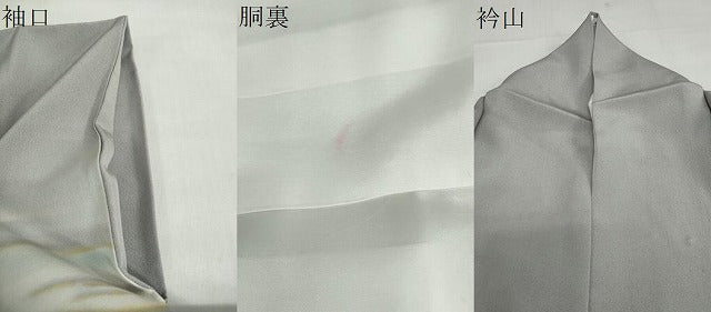 平和屋着物●染色作家　青野保夫　訪問着　風景文　暈し染め　正絹　逸品　DABG2120ud
