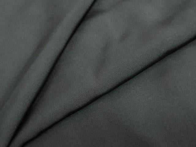平和屋着物●男性　黒紋付　正絹　逸品　DABG2123ud