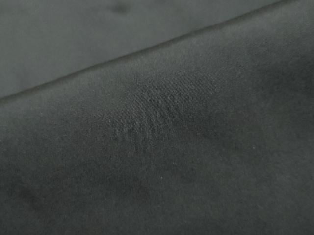 平和屋着物●男性　黒紋付　正絹　逸品　DABG2123ud