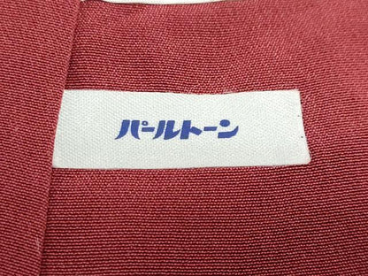 平和屋着物●結城紬　80亀甲　飛び亀甲　舞花文　三越扱い　正絹　逸品　DABG2167ud