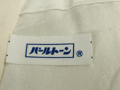 平和屋着物●本塩沢　草花文　三越扱い　正絹　逸品　DABG2170ud