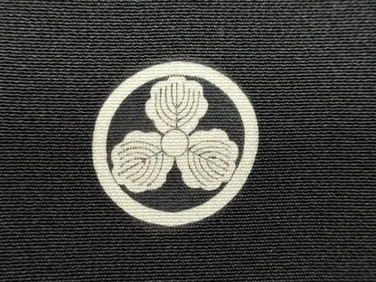 平和屋着物●本加賀友禅作家　西村　央　黒留袖　流水花鳥文　暈し染め　正絹　逸品　DABG2177ud