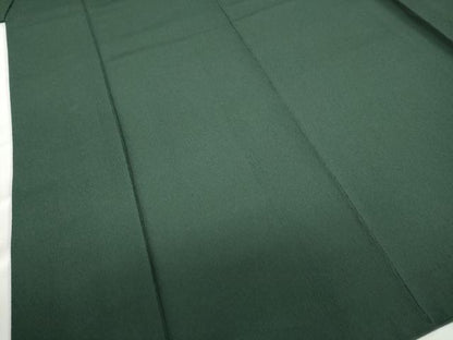 平和屋着物●洗える最高級着物　＜英＞はなぶさ謹製　色無地　鉄色　洗える着物　DABG2179ud