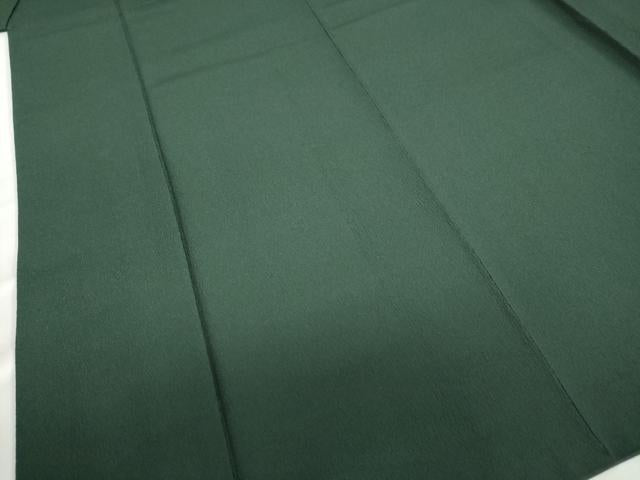 平和屋着物●洗える最高級着物　＜英＞はなぶさ謹製　色無地　鉄色　洗える着物　DABG2179ud