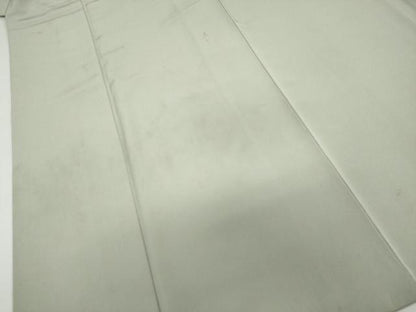 平和屋着物●洗える最高級着物　＜英＞はなぶさ謹製　色無地　若芽色　洗える着物　DABG2188ud