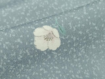 平和屋着物●洗える最高級着物　＜英＞はなぶさ謹製　小紋　舞花文　洗える着物　DABG2191ud