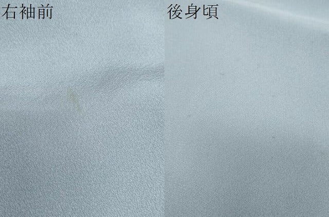 平和屋着物●訪問着　刺繍　流水風景草花文　暈し染め　金彩　正絹　逸品　DABG2220ud