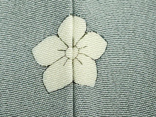 平和屋着物●本加賀友禅作家　岡崎重雄　訪問着　飛鳥枝梅文　暈し染め　正絹　逸品　DABG2223ud