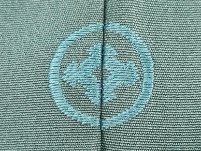 平和屋着物●訪問着　駒刺繍　吉祥花文　正絹　逸品　DABG2240ud