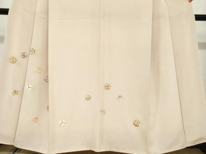 平和屋着物●訪問着　駒刺繍　手毬花文　金彩　ますいわ屋扱い　正絹　逸品　DABG2244ud
