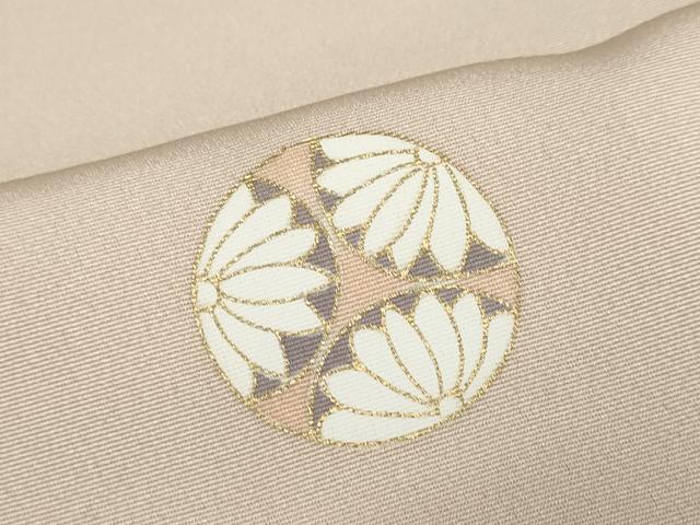 平和屋着物●訪問着　駒刺繍　手毬花文　金彩　ますいわ屋扱い　正絹　逸品　DABG2244ud