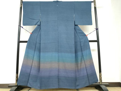 平和屋着物●豪華色留袖　作家物　横段霞文　正絹　逸品　DABG2250ud
