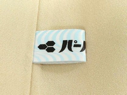 平和屋着物●訪問着　動物草花文　金彩　正絹　逸品　DABG2271ud