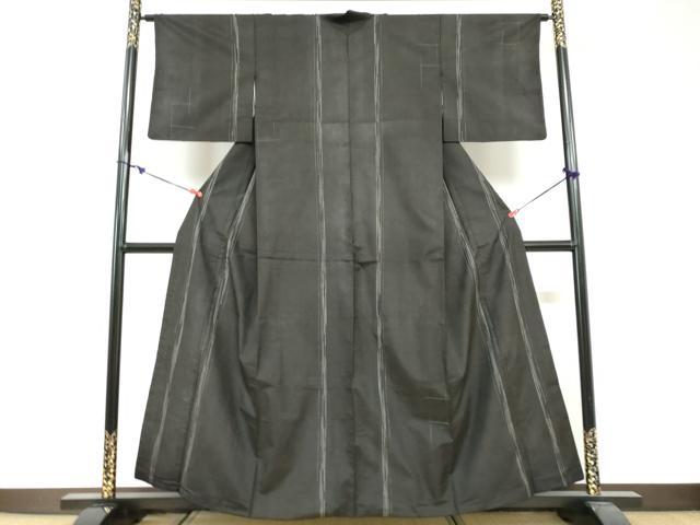 平和屋着物●本場縞大島紬　変わり縞　ほていや扱い　正絹　逸品　DABG2279ud