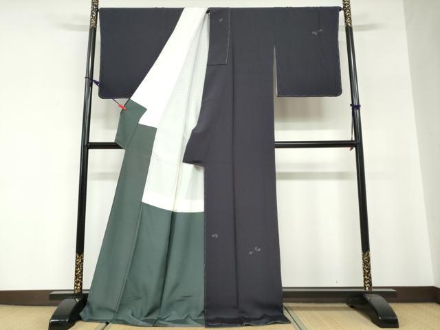 平和屋着物●世界的人形師　辻村寿三郎　ジュサブロー　訪問着　舞桜文　金彩　正絹　逸品　未使用　DABG2292ud