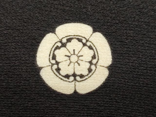 平和屋着物●豪華黒留袖　刺繍　花鳥丸文　金銀彩　正絹　逸品　DABG2293ud