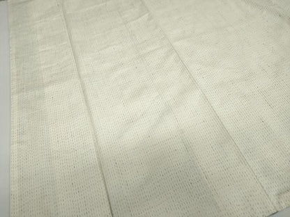 平和屋着物●上質な紬　絣文様　正絹　逸品　DABG2306ud