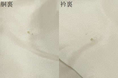 平和屋着物●訪問着　草花文　暈し染め　金彩　正絹　逸品　DABG2326ud